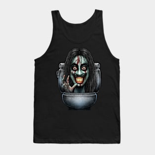 Horror toilet Monster #20 Tank Top